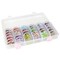 Large Plastic Bead Storage Organizer Box, 28 Jars - Containers for Beads & Supplies - Organizers for Craft, Art, Painting - Plastic Container Case for Organization
